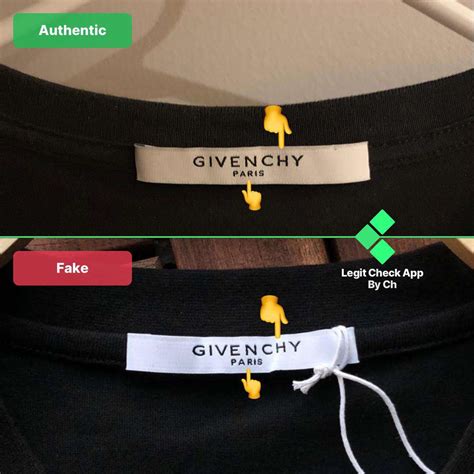 givenchy tag fake|false givenchy inscription.